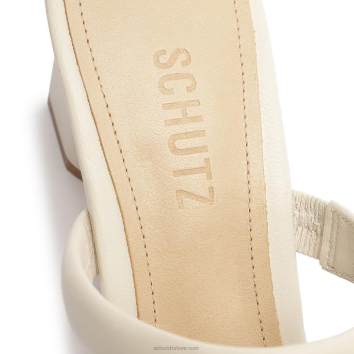 Schutz N42F205ully lo nappa deri sandalet inci