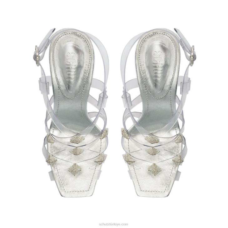 Schutz N42F211gürcistan sandaleti gümüş