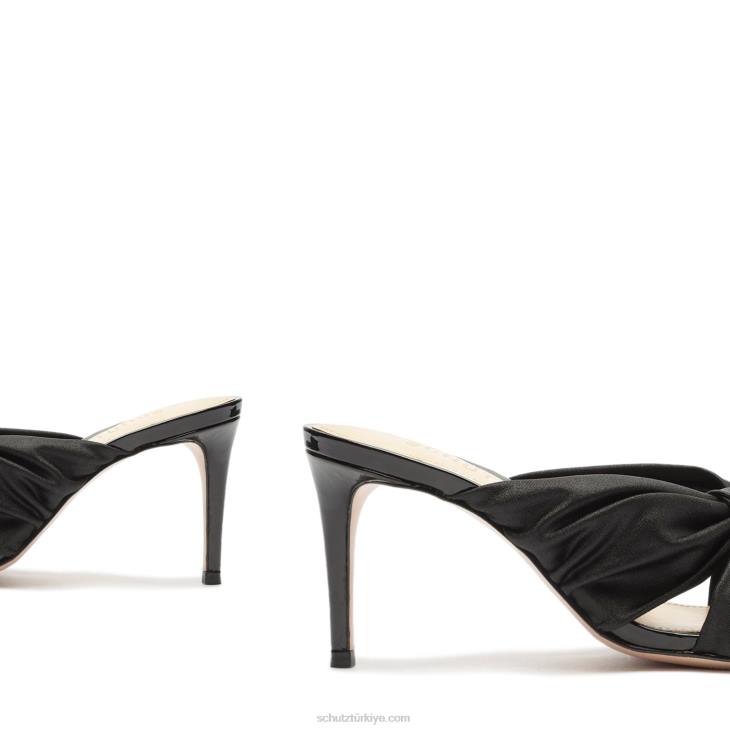 Schutz N42F216indy spandeks sandalet siyah