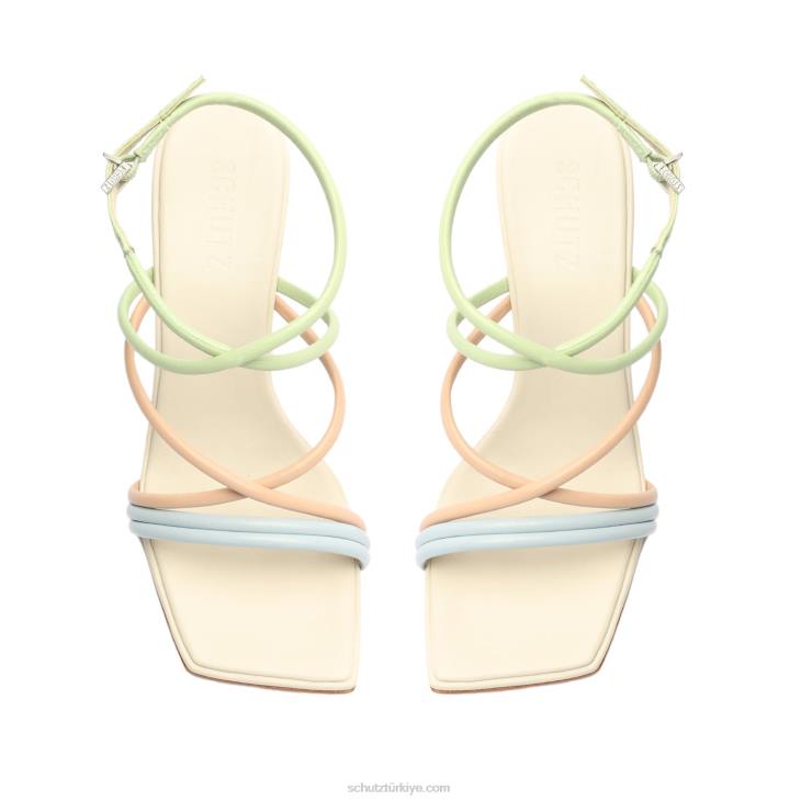 Schutz N42F219phoeby gündelik napa deri sandalet gökyüzü yolu