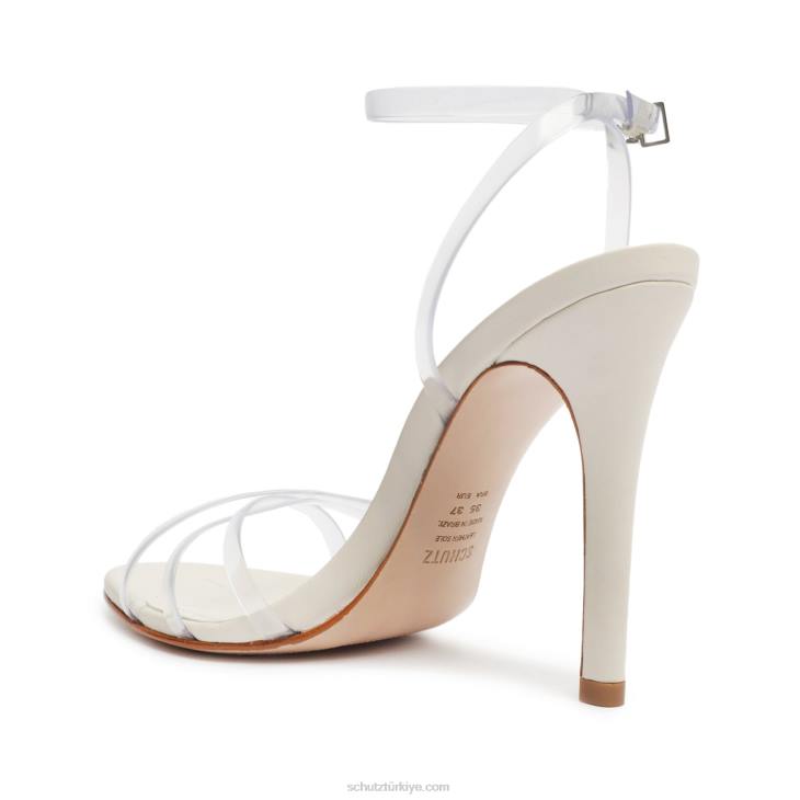 Schutz N42F222amelia lüks napa sandalet inci
