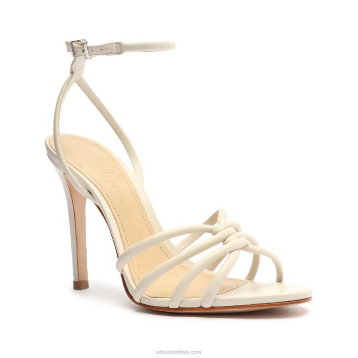 Schutz N42F227rachel nappa deri sandalet inci