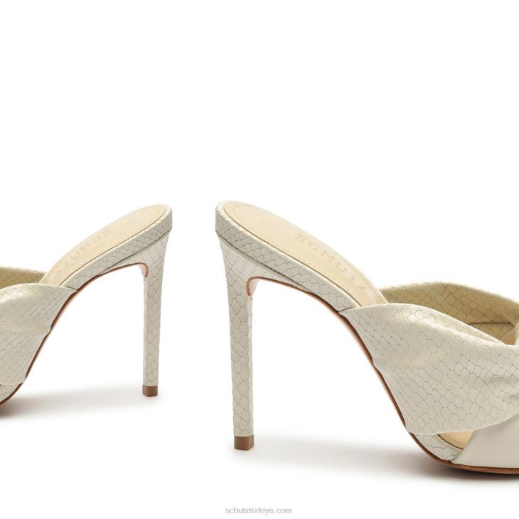 Schutz N42F238mindy lüks napa sandalet inci