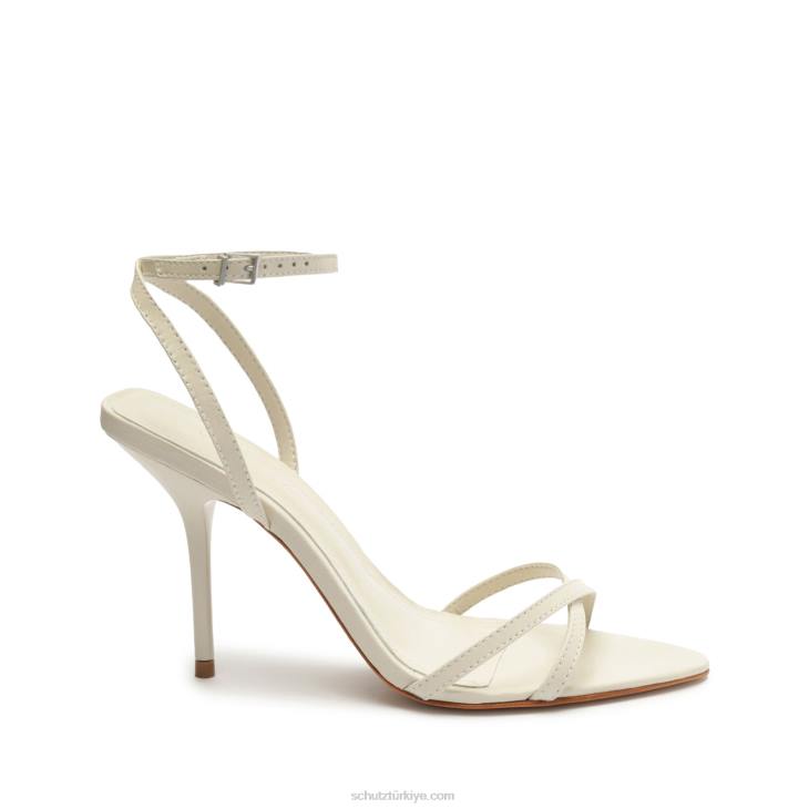 Schutz N42F243claudia nappa deri sandalet inci