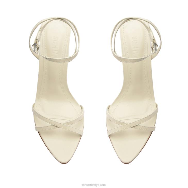 Schutz N42F243claudia nappa deri sandalet inci
