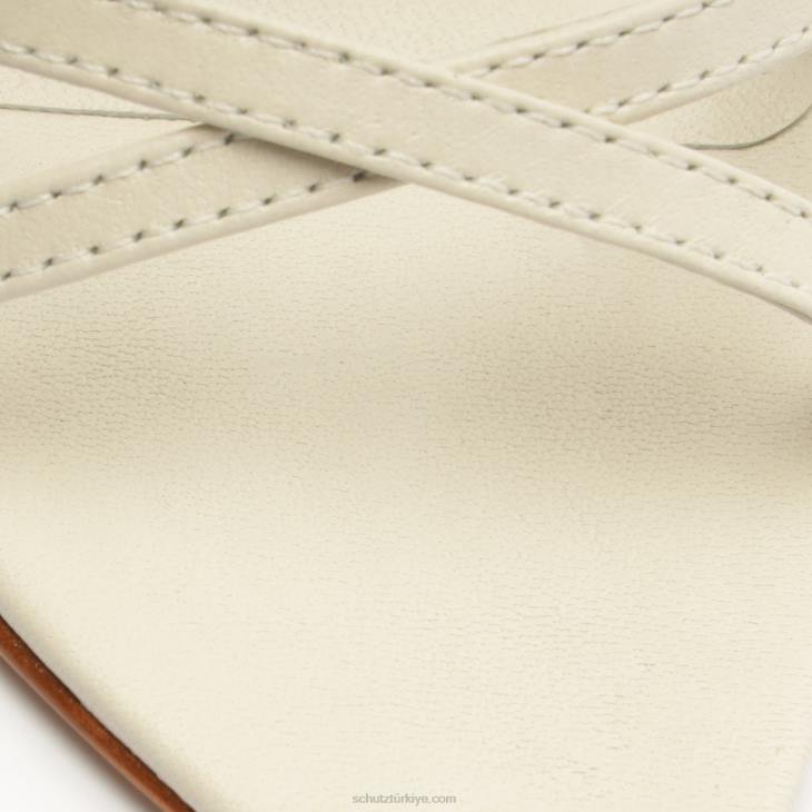 Schutz N42F243claudia nappa deri sandalet inci