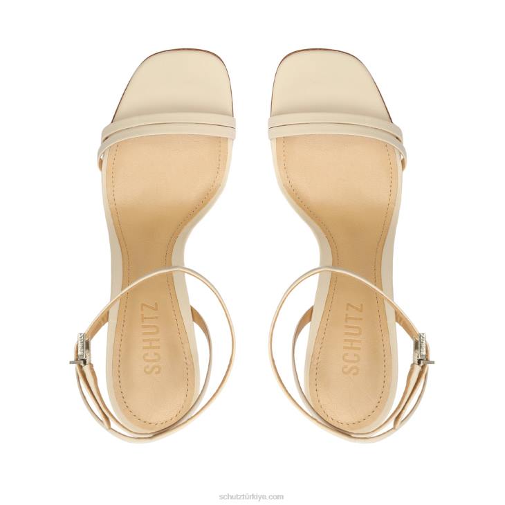 Schutz N42F246altina nappa deri sandalet inci