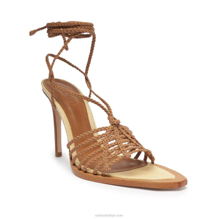 Schutz N42F256adele sandalet bal şeftali