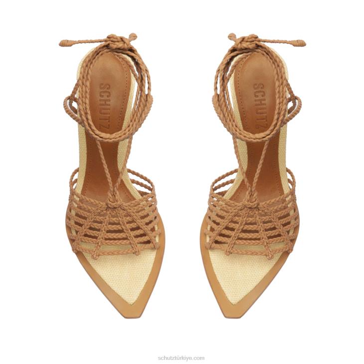 Schutz N42F256adele sandalet bal şeftali