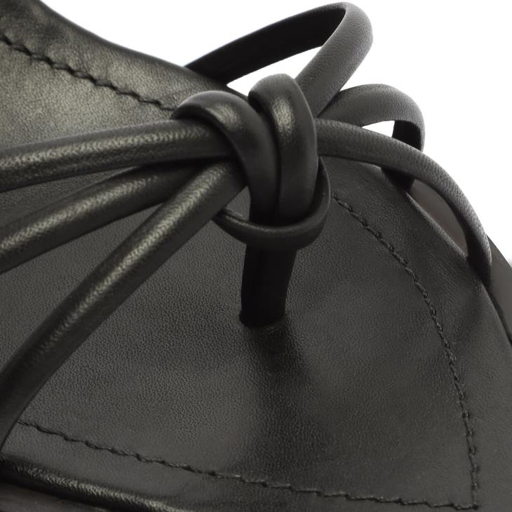 Schutz N42F267abby orta deri sandalet siyah