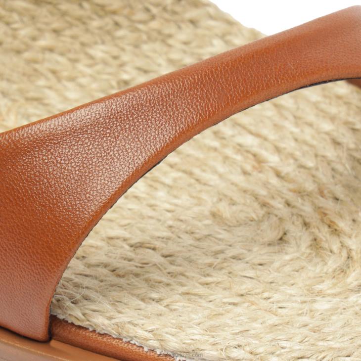 Schutz N42F268marbella atanado deri sandalet yeni ahşap