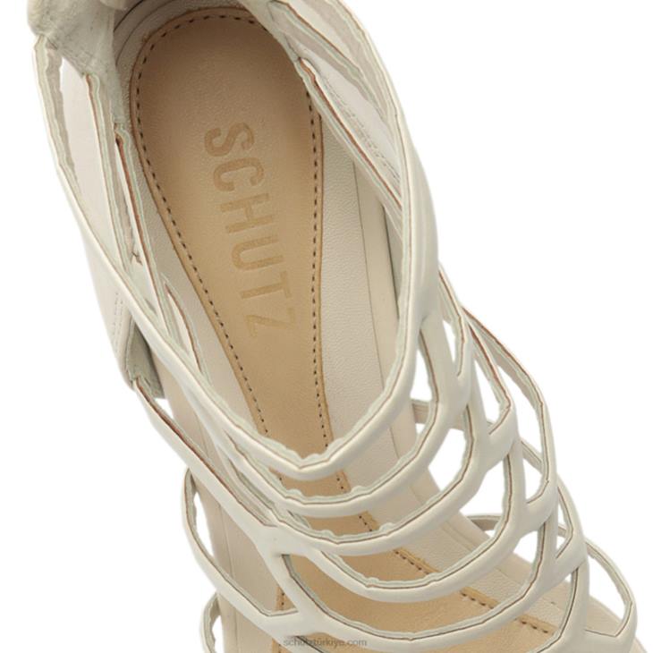 Schutz N42F274julianna nappa deri sandalet inci