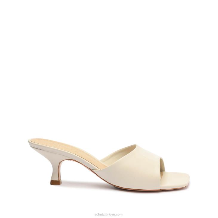Schutz N42F277dethalia nappa deri sandalet inci