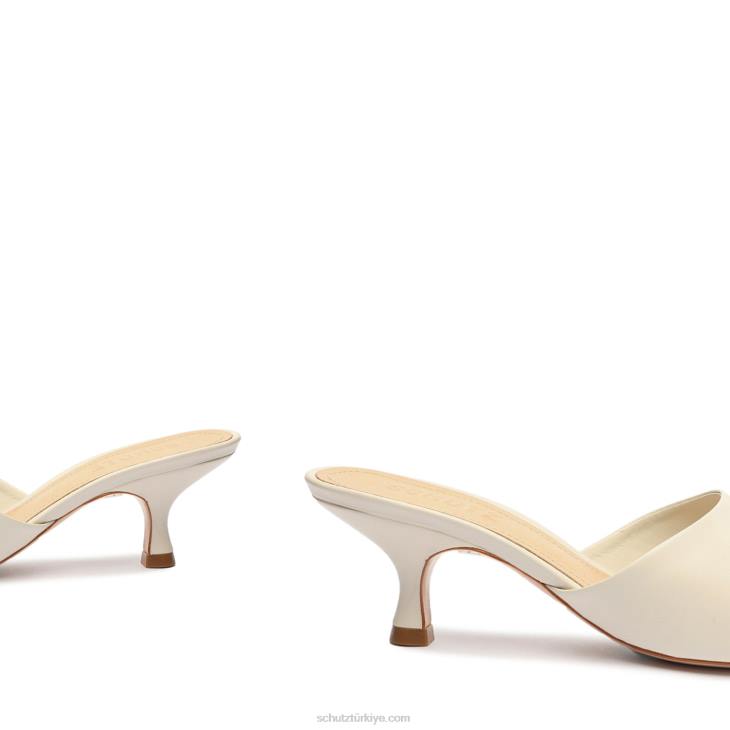 Schutz N42F277dethalia nappa deri sandalet inci