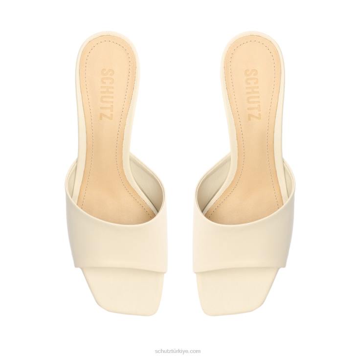 Schutz N42F277dethalia nappa deri sandalet inci