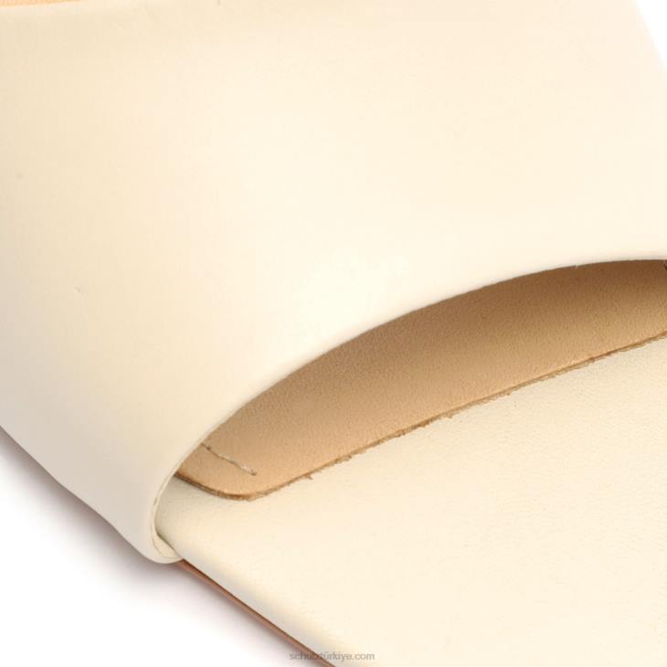 Schutz N42F277dethalia nappa deri sandalet inci