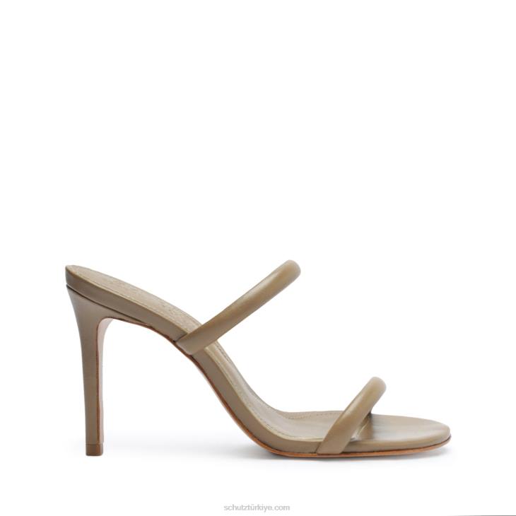 Schutz N42F284taliah rebecca allen nappa deri sandalet çıplak ii
