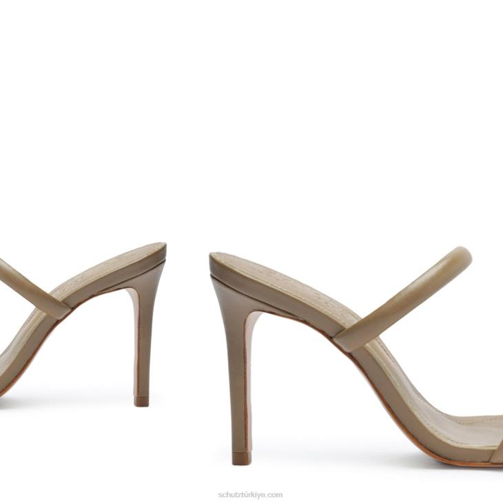 Schutz N42F284taliah rebecca allen nappa deri sandalet çıplak ii