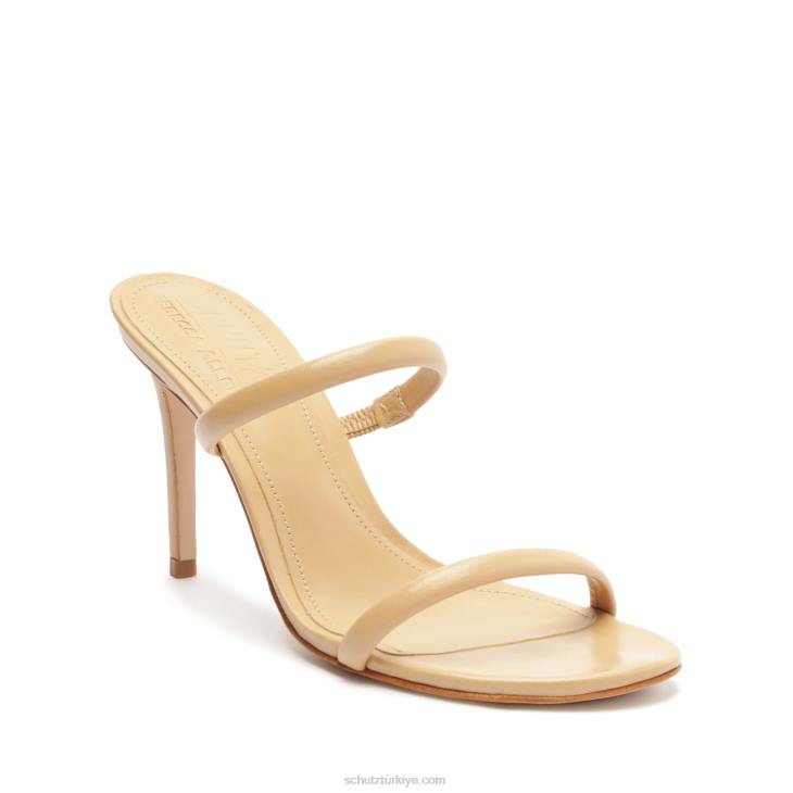 Schutz N42F285taliah rebecca allen nappa deri sandalet çıplak IV