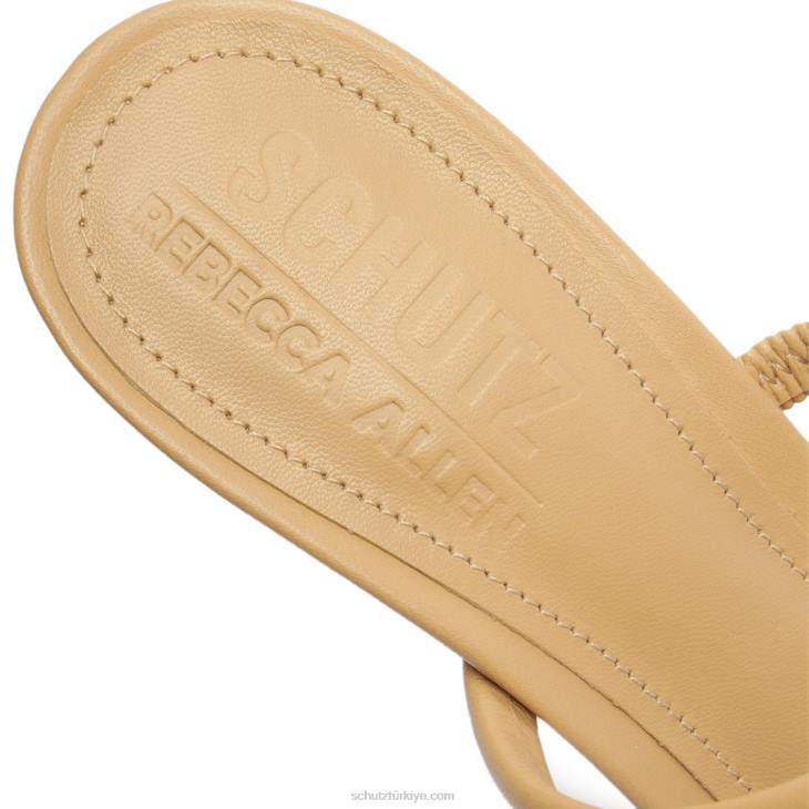 Schutz N42F285taliah rebecca allen nappa deri sandalet çıplak IV