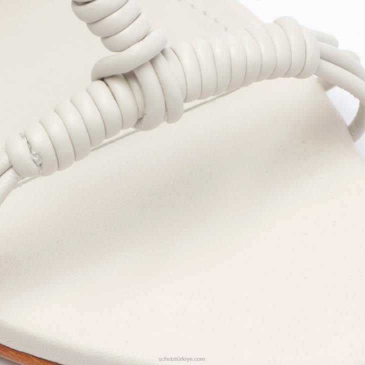 Schutz N42F289amunet deri sandalet inci