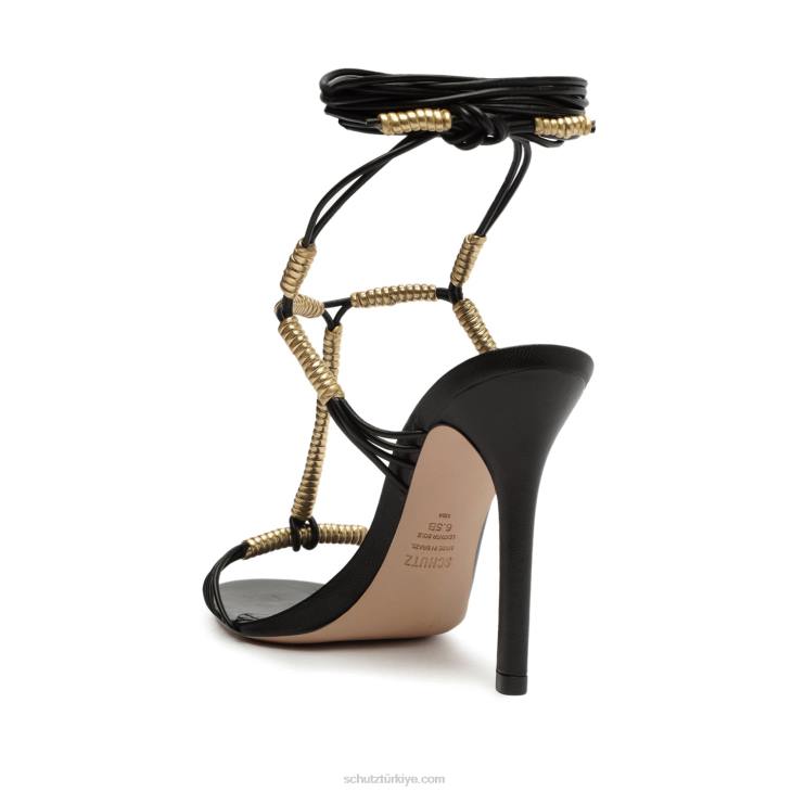 Schutz N42F291amunet rugan sandalet altın