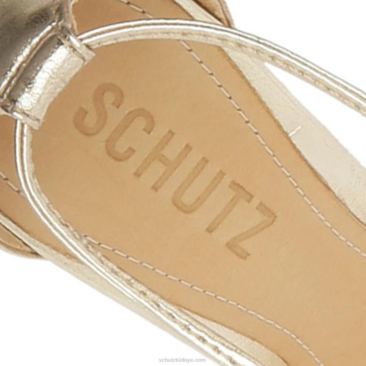 Schutz N42F293josseana sandalet platin altın