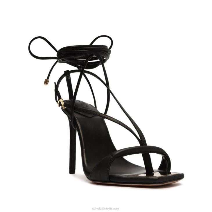 Schutz N42F295vikki deri sandalet siyah