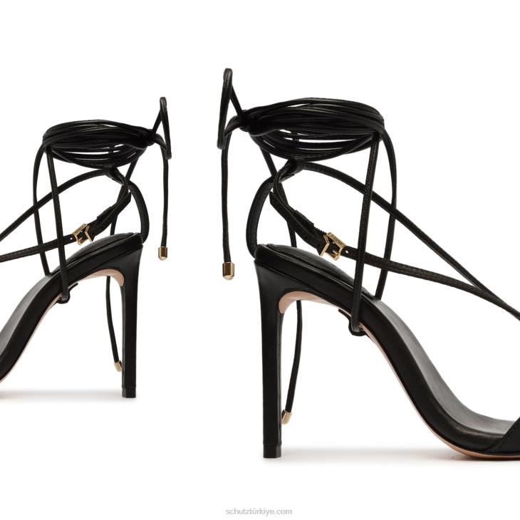 Schutz N42F295vikki deri sandalet siyah