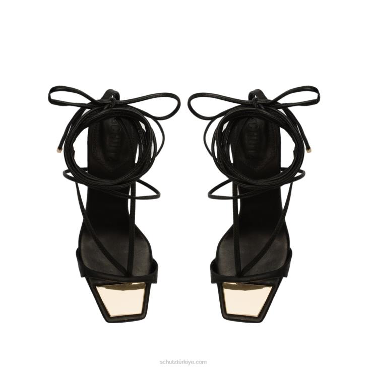 Schutz N42F295vikki deri sandalet siyah