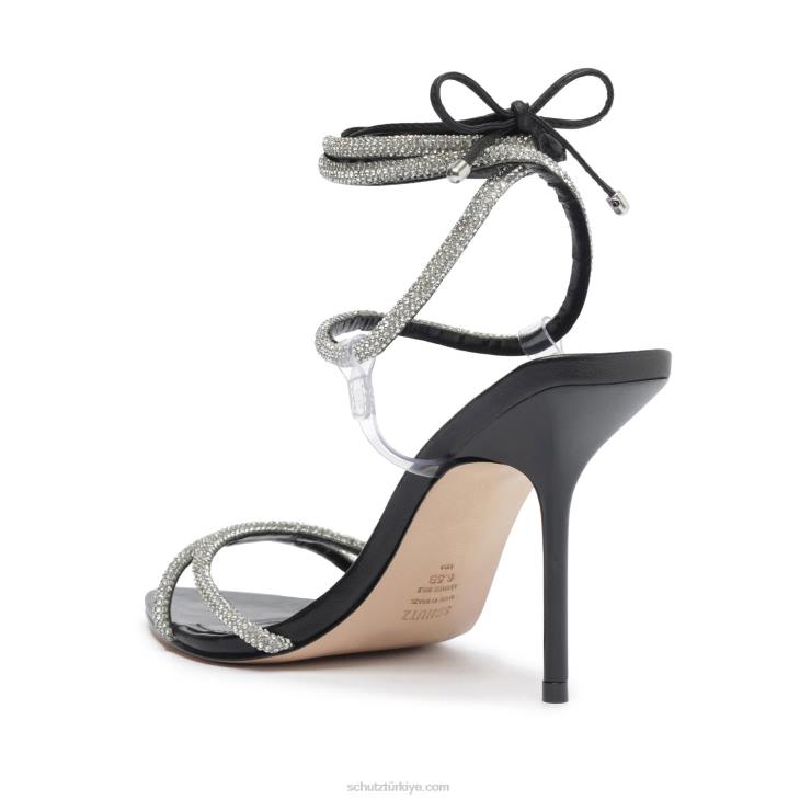 Schutz N42F300gio vinil sandalet kristal