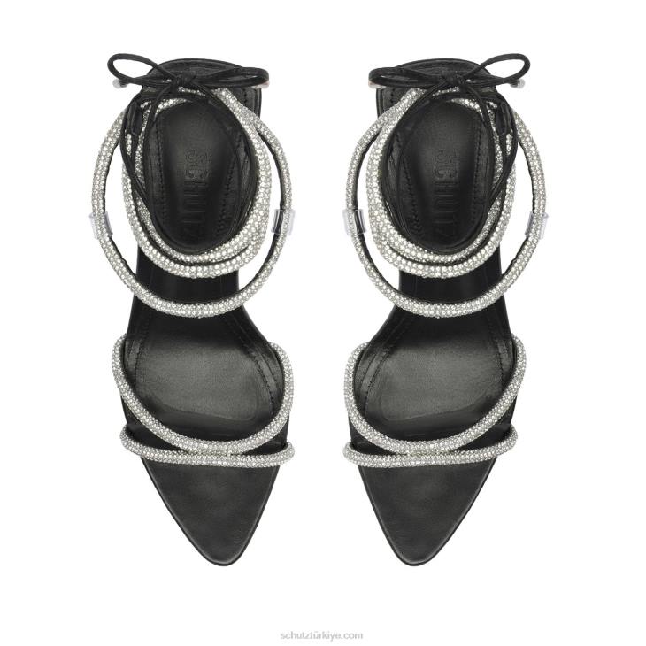 Schutz N42F300gio vinil sandalet kristal