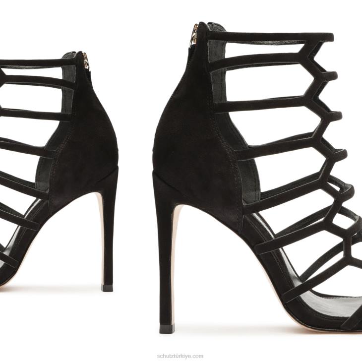 Schutz N42F303julianna süet sandalet siyah