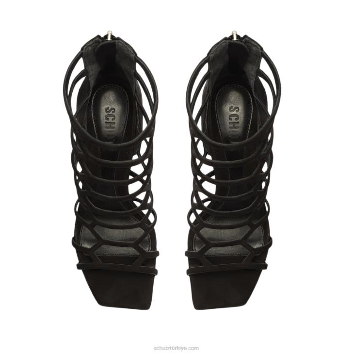 Schutz N42F303julianna süet sandalet siyah