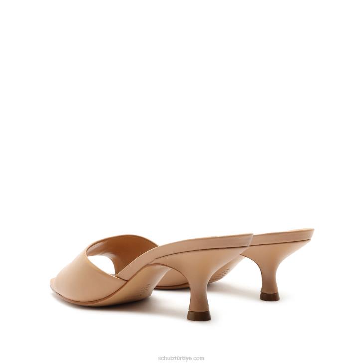 Schutz N42F318dethalia deri sandalet bal beji