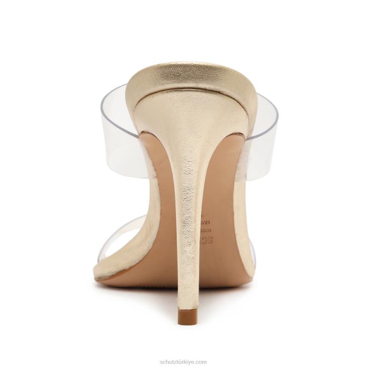 Schutz N42F320ariella vinil sandalet altın