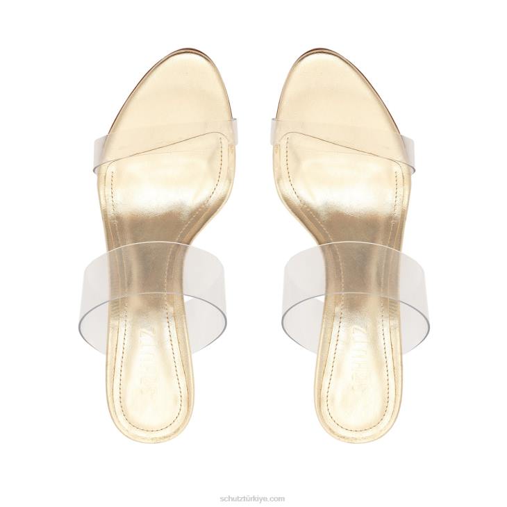 Schutz N42F320ariella vinil sandalet altın