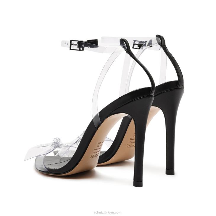 Schutz N42F325elyda deri ve vinil sandalet siyah