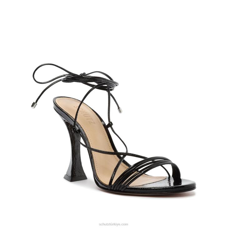 Schutz N42F330arceli rugan sandalet siyah