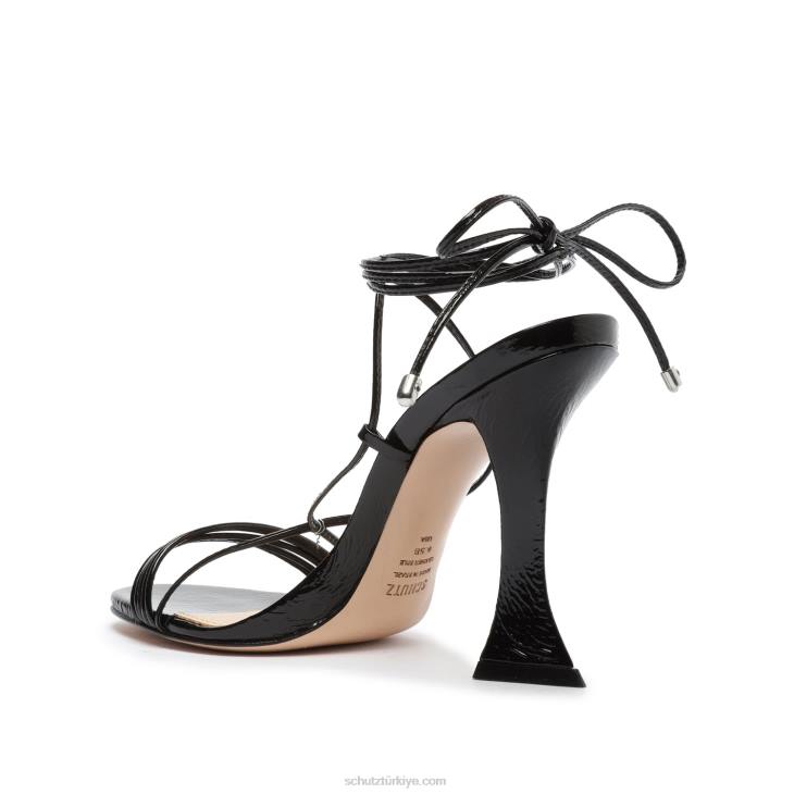 Schutz N42F330arceli rugan sandalet siyah
