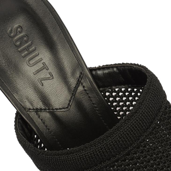 Schutz N42F341sinara örgü sandalet siyah