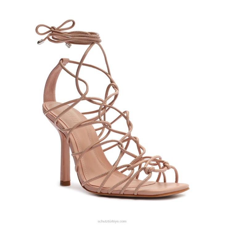 Schutz N42F344heyde nappa deri sandalet Güzel Gül