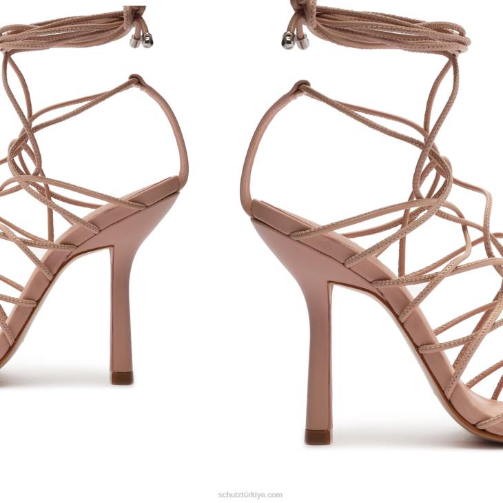 Schutz N42F344heyde nappa deri sandalet Güzel Gül