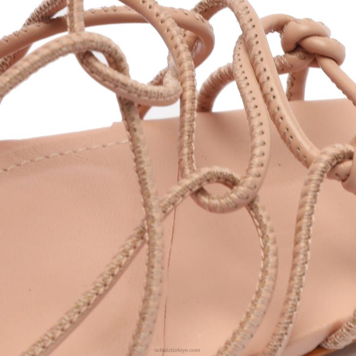 Schutz N42F344heyde nappa deri sandalet Güzel Gül