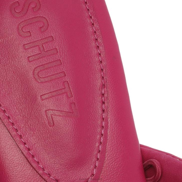 Schutz N42F353meghan orta vinil sandalet sıcak pembe