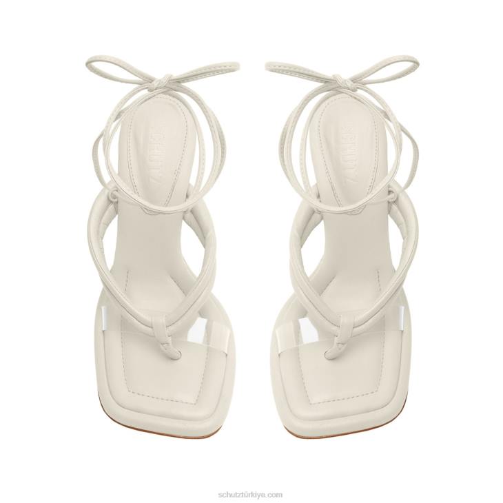 Schutz N42F354meghan vinil sandalet beyaz