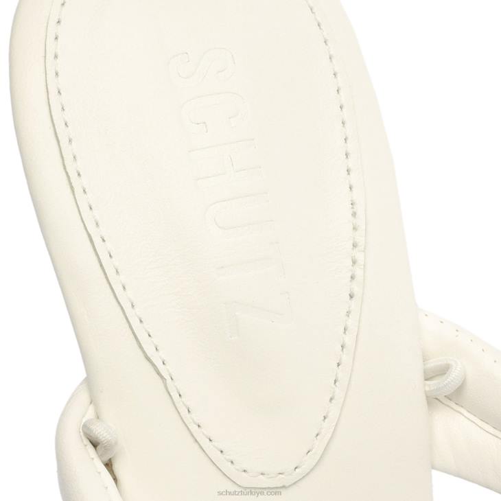 Schutz N42F354meghan vinil sandalet beyaz