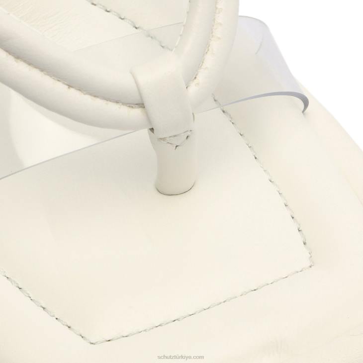 Schutz N42F354meghan vinil sandalet beyaz