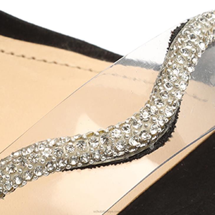 Schutz N42F362cath nubuk sandalet siyah