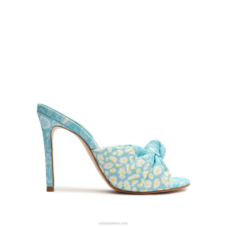 Schutz N42F364lenie kumaş sandalet nehir suyu